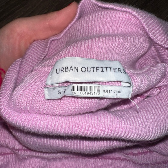 Urban Outfitters Purple Striped Turtleneck - Picture 2 of 3